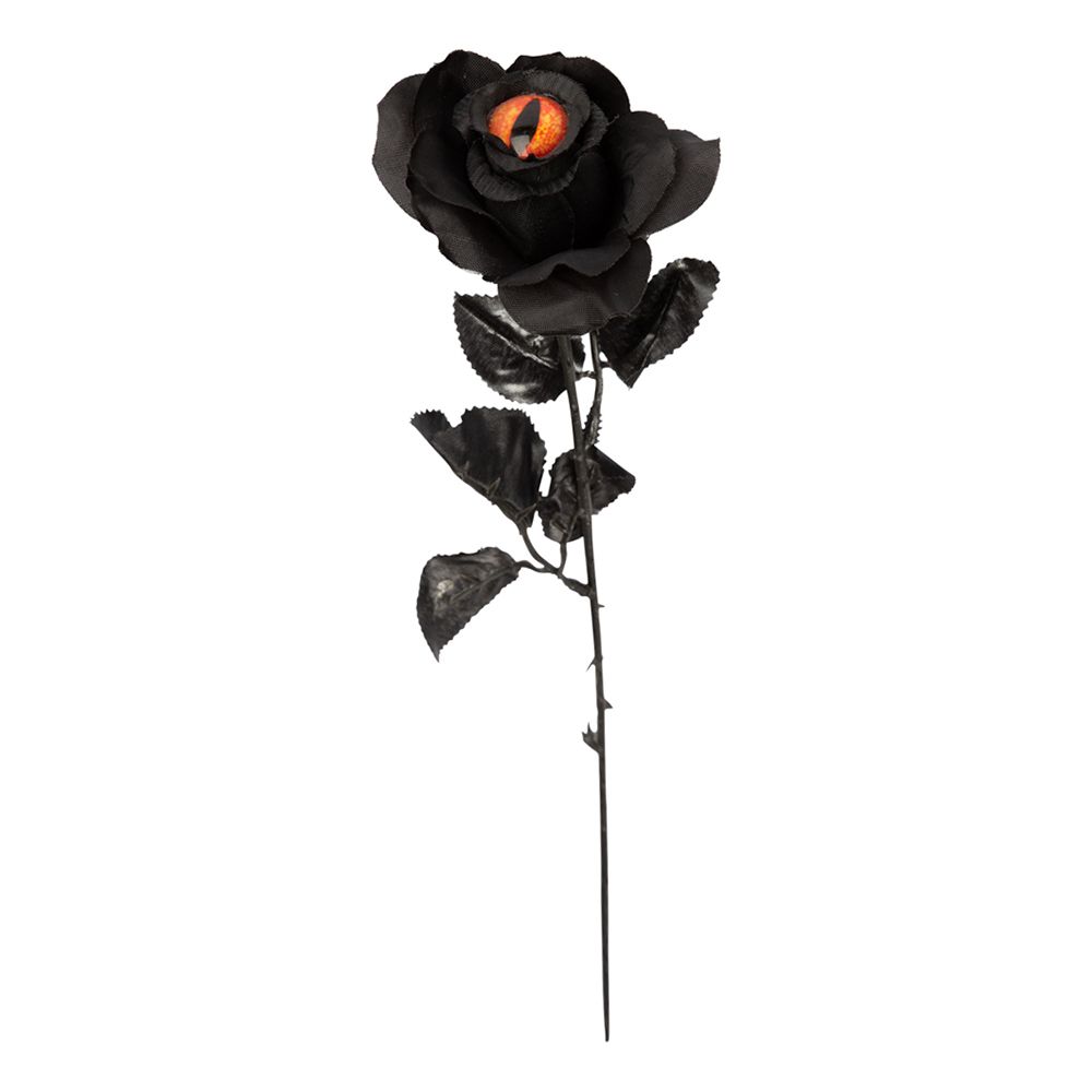 Svart Rose med Øye