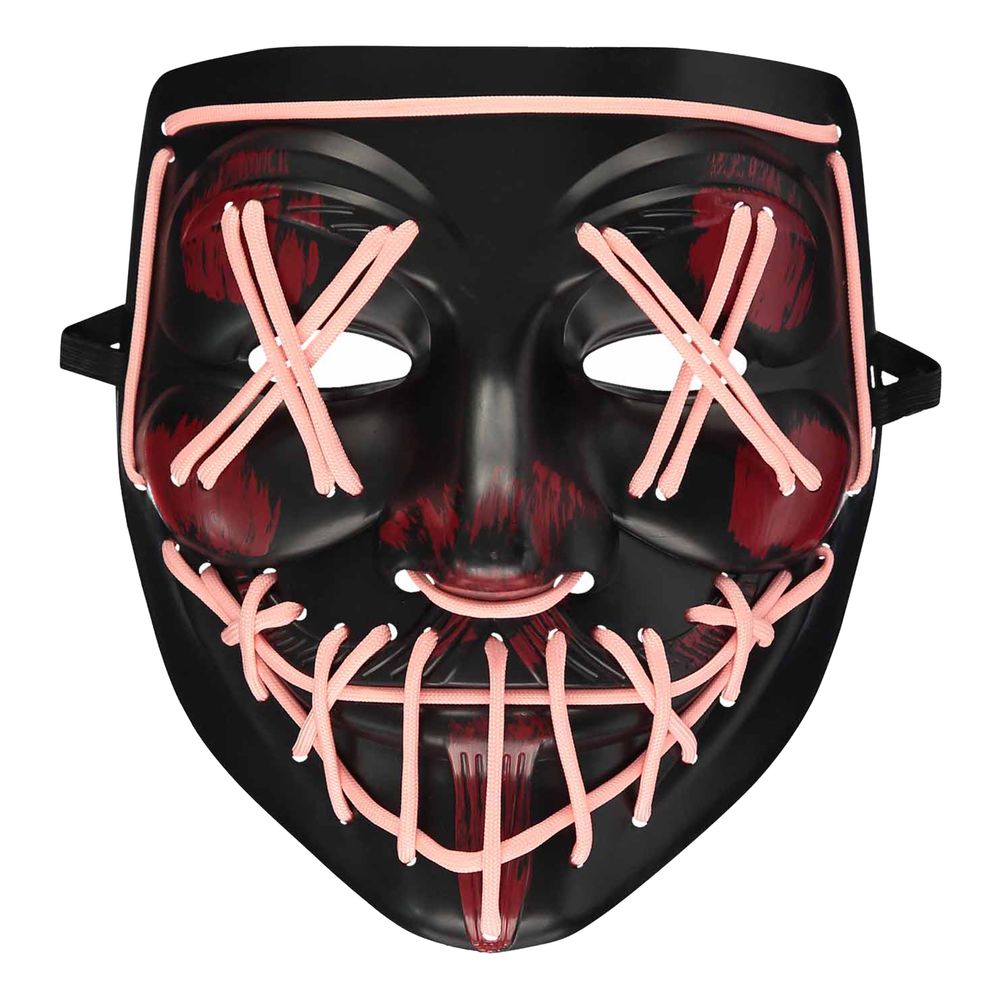 Blodsprut Svart/rød Maske