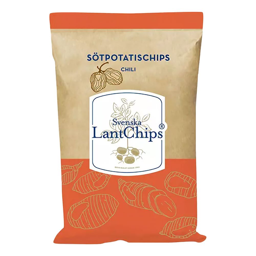 Svenska LantChips Sötpotatis Chili