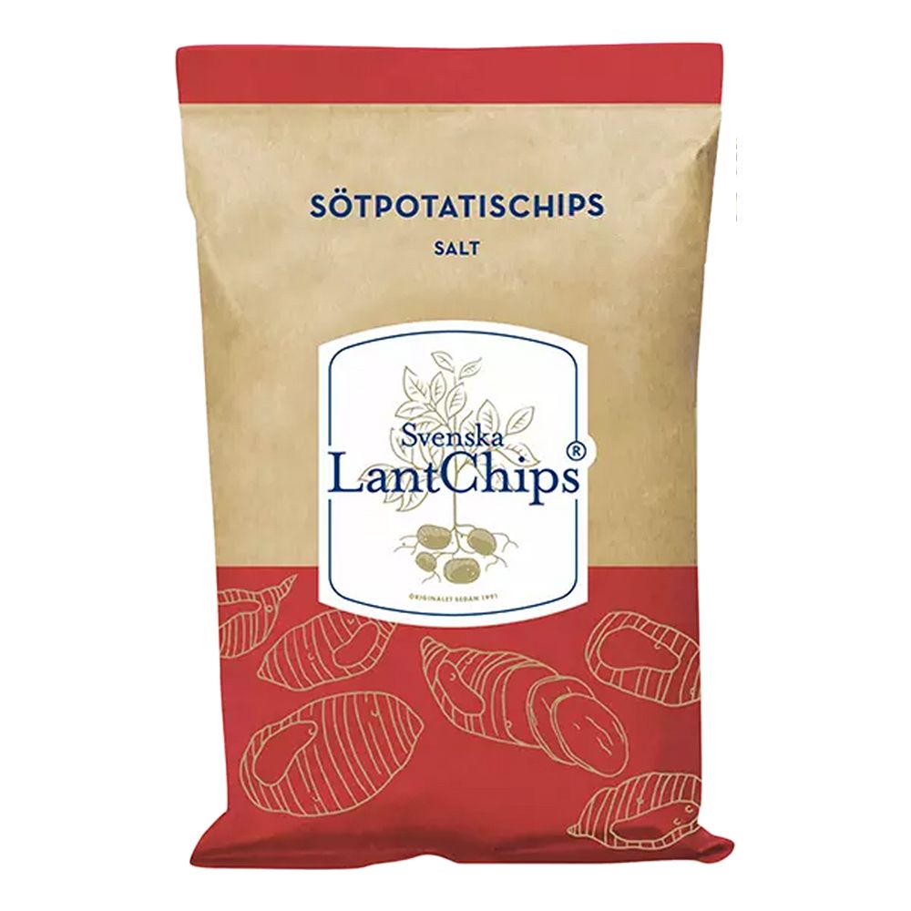 Svenska LantChips Sötpotatis Salt