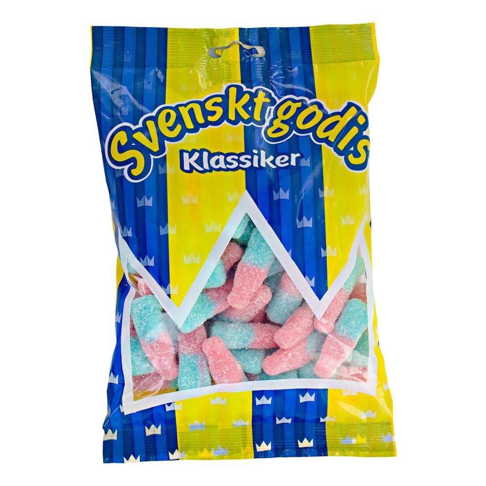 Svenskt Godis Klassiker Fizzy Bottles