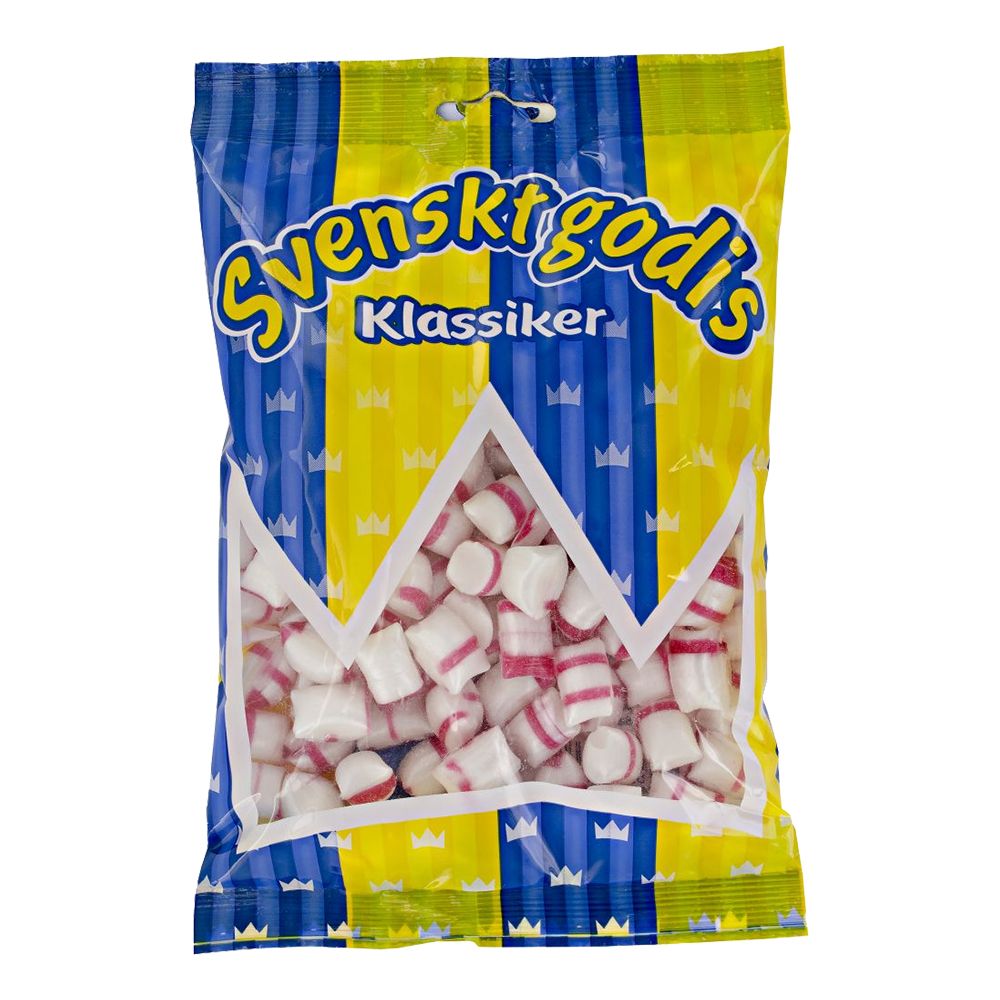 Svenskt Godis Klassiker Polkagrisar