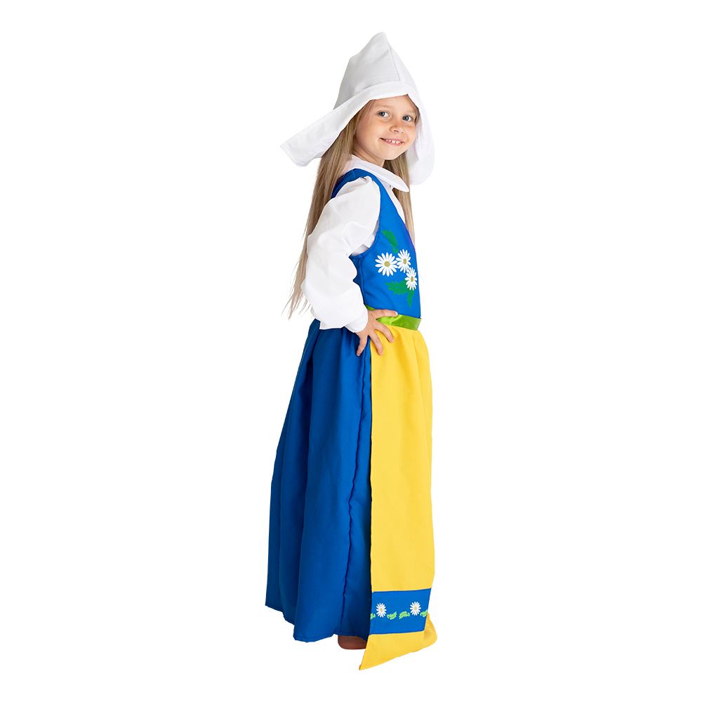 Sverigedräkt Barn Maskeraddräkt