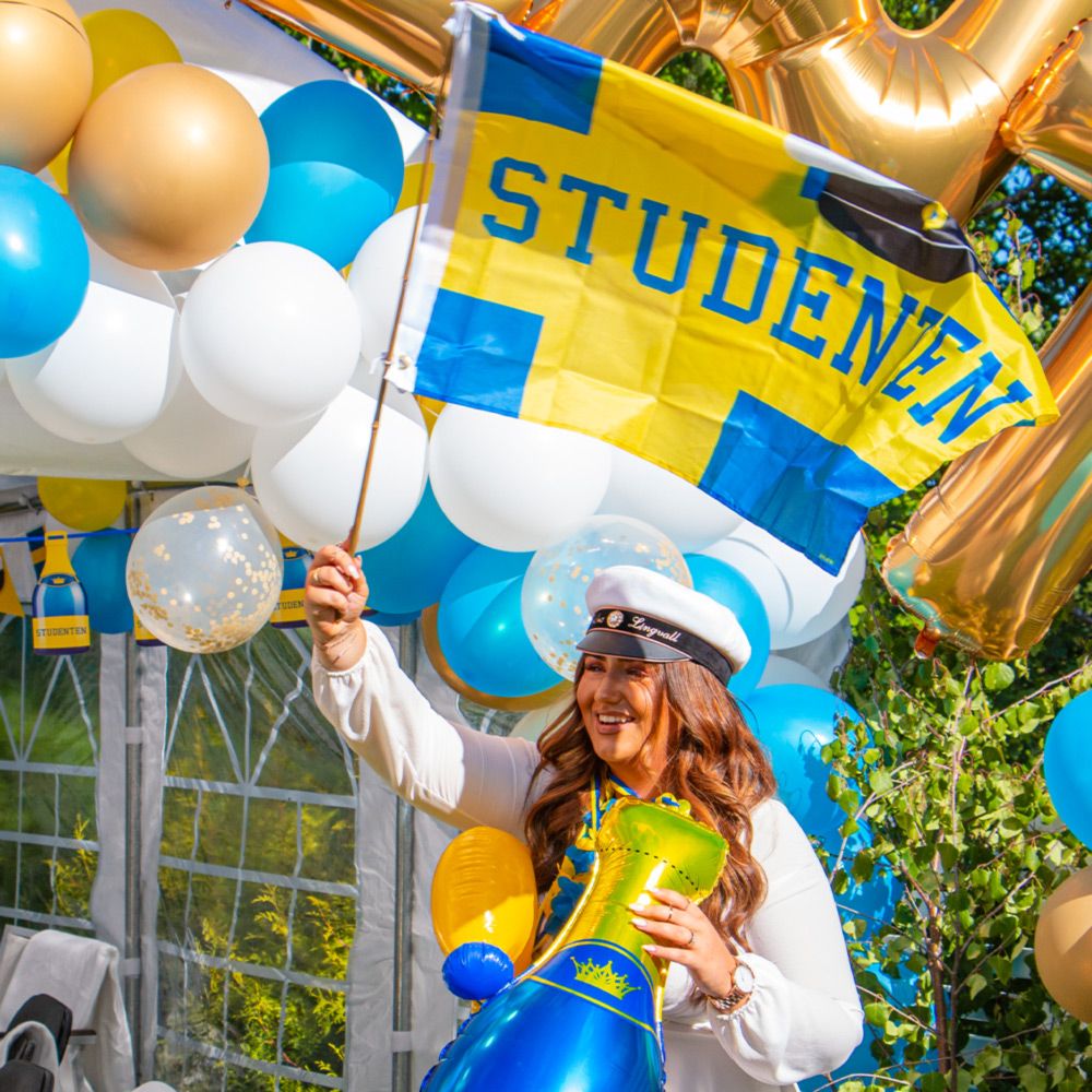 Sverigeflagga Studenten