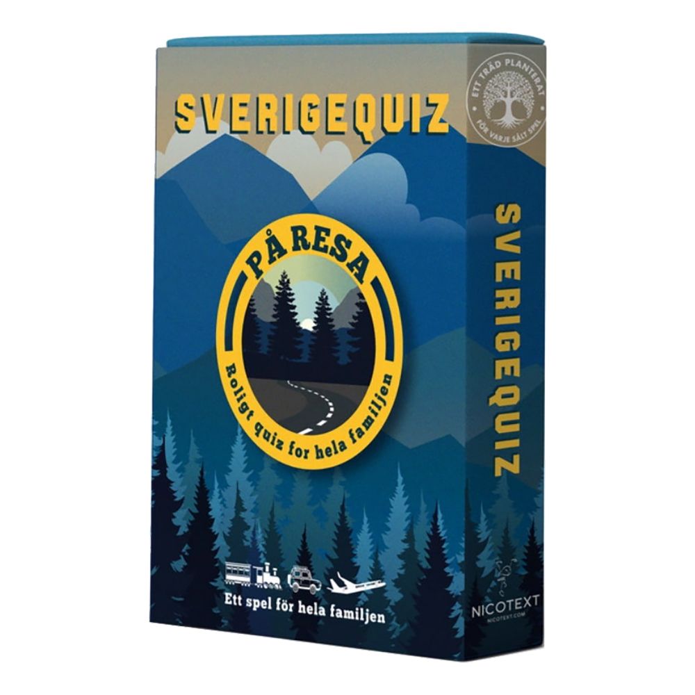 SverigeQuiz Resespel