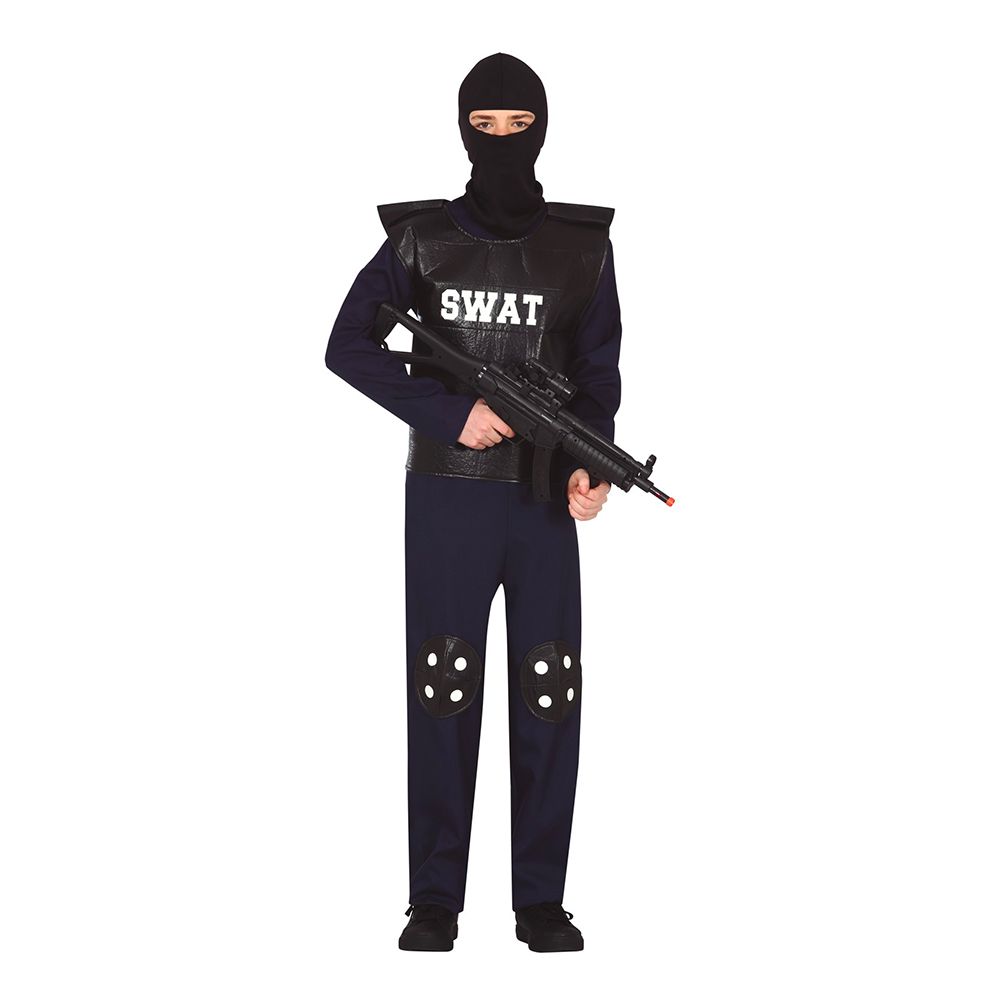 SWAT Poliisi Teen Naamiaisasu