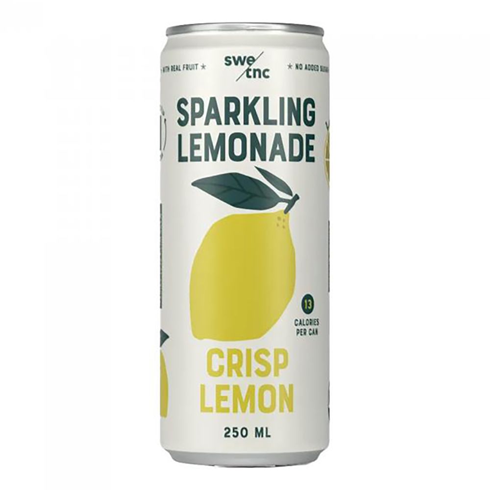 Swedish Tonic Sparkling Lemonade Crisp Lemon