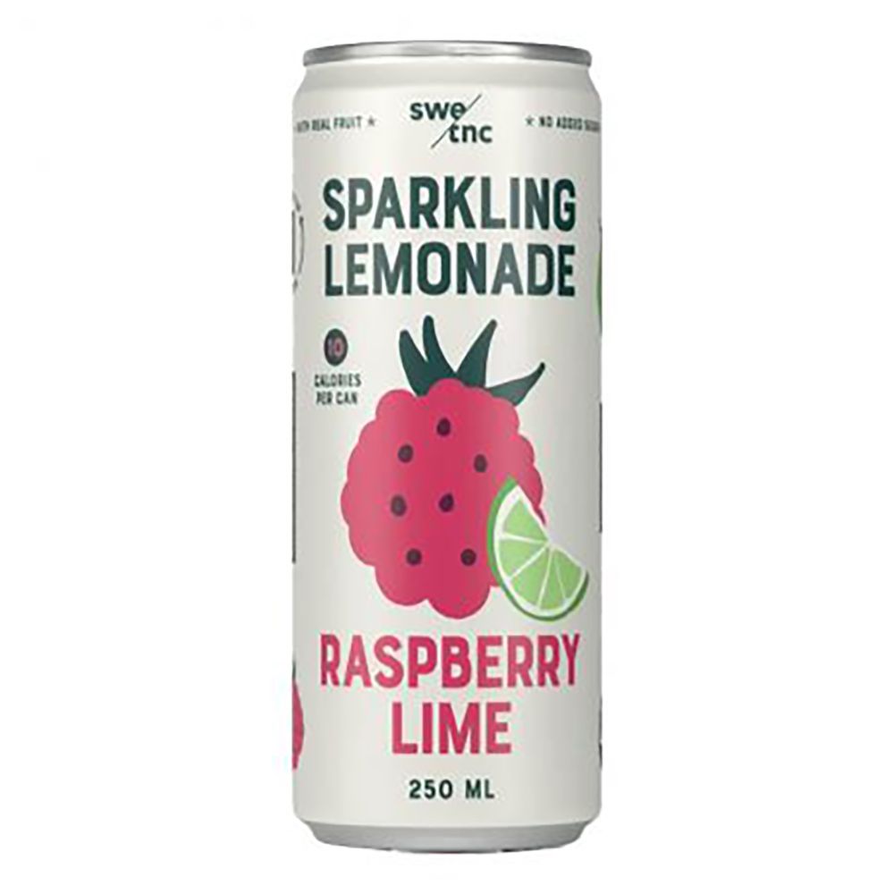 Swedish Tonic Sparkling Lemonade Raspberry Lime