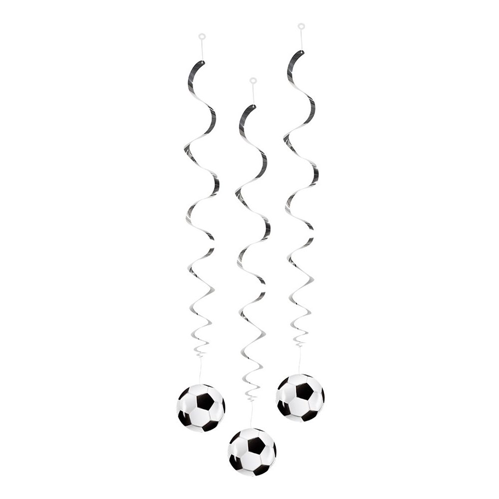 Swirls Fodbold Loftsdekoration