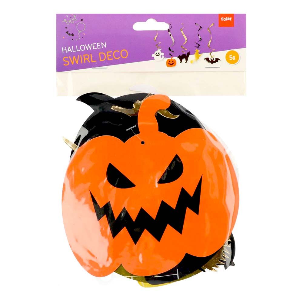 Swirls Happy Halloween Loftsdekoration