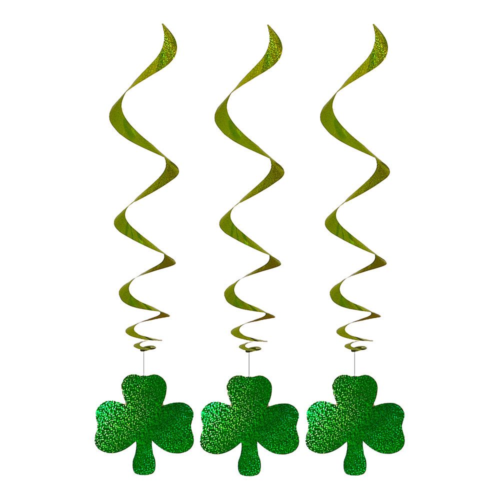 Swirls St Patrick's Day Hengende Dekorasjoner
