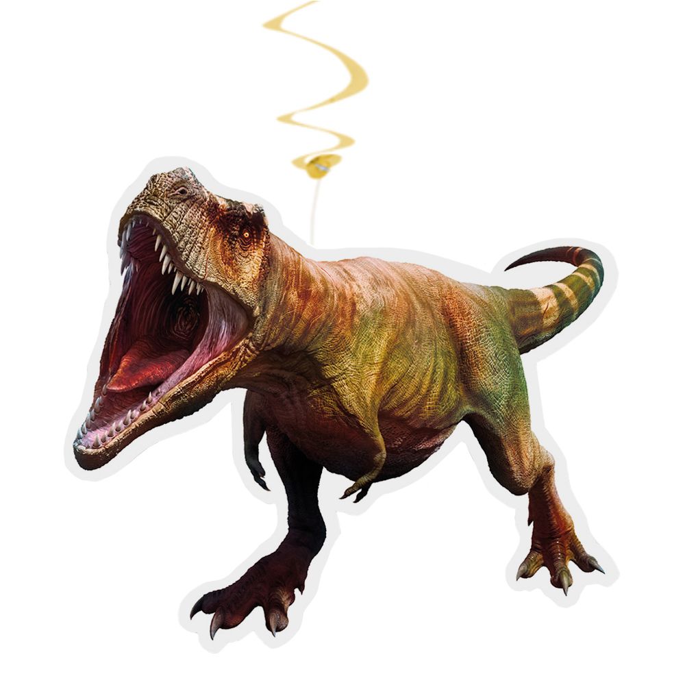Swirls T-Rex Takdekoration