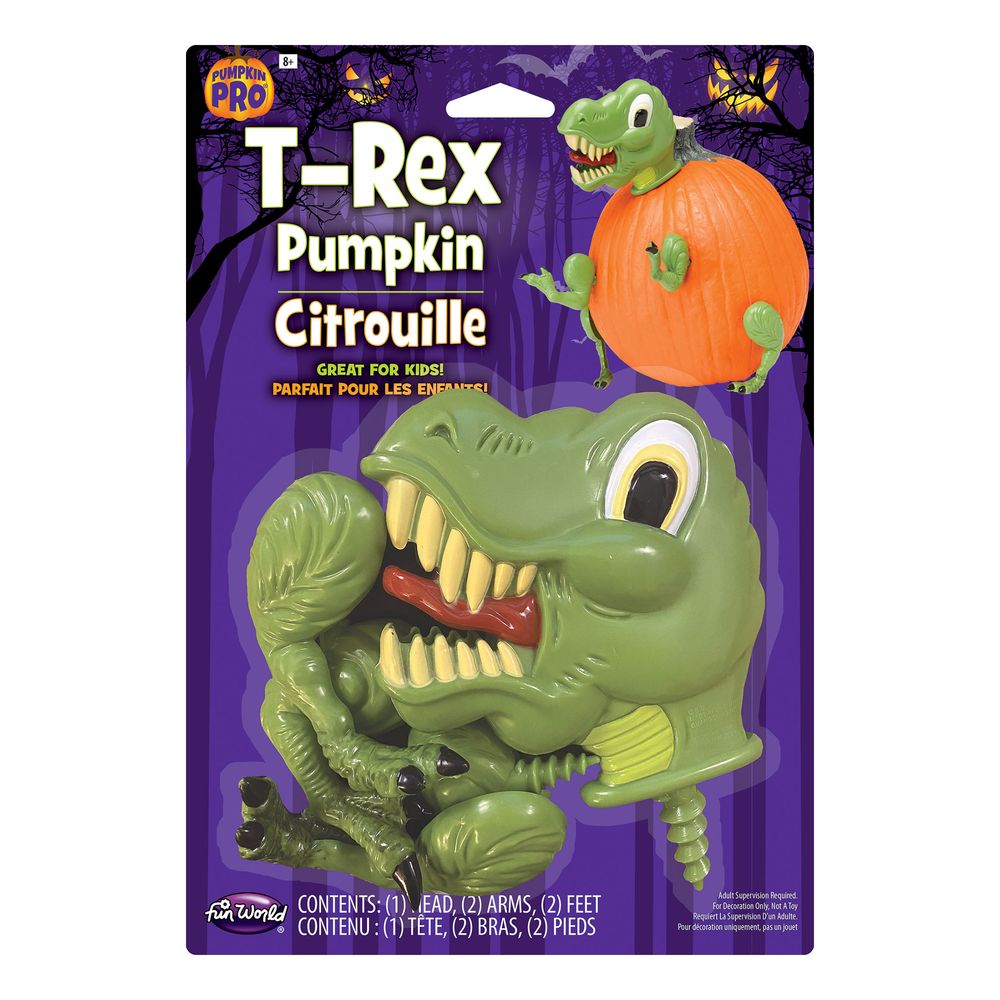 T-Rex Græskar Dekorationskit