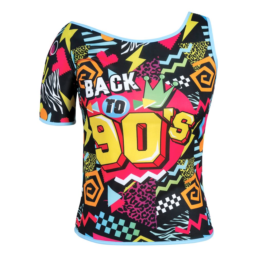 T-shirt Back to 90's Dame