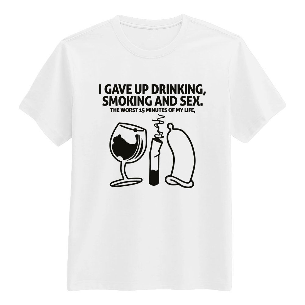 I Gave Up Drinking T-Shirt