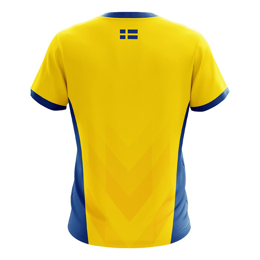 T-shirt Sverige Supportertröja Premium
