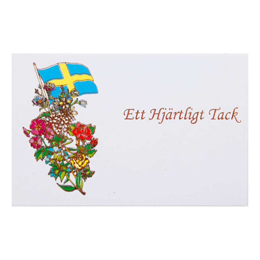 Kiitoskortti Kirjekuorella