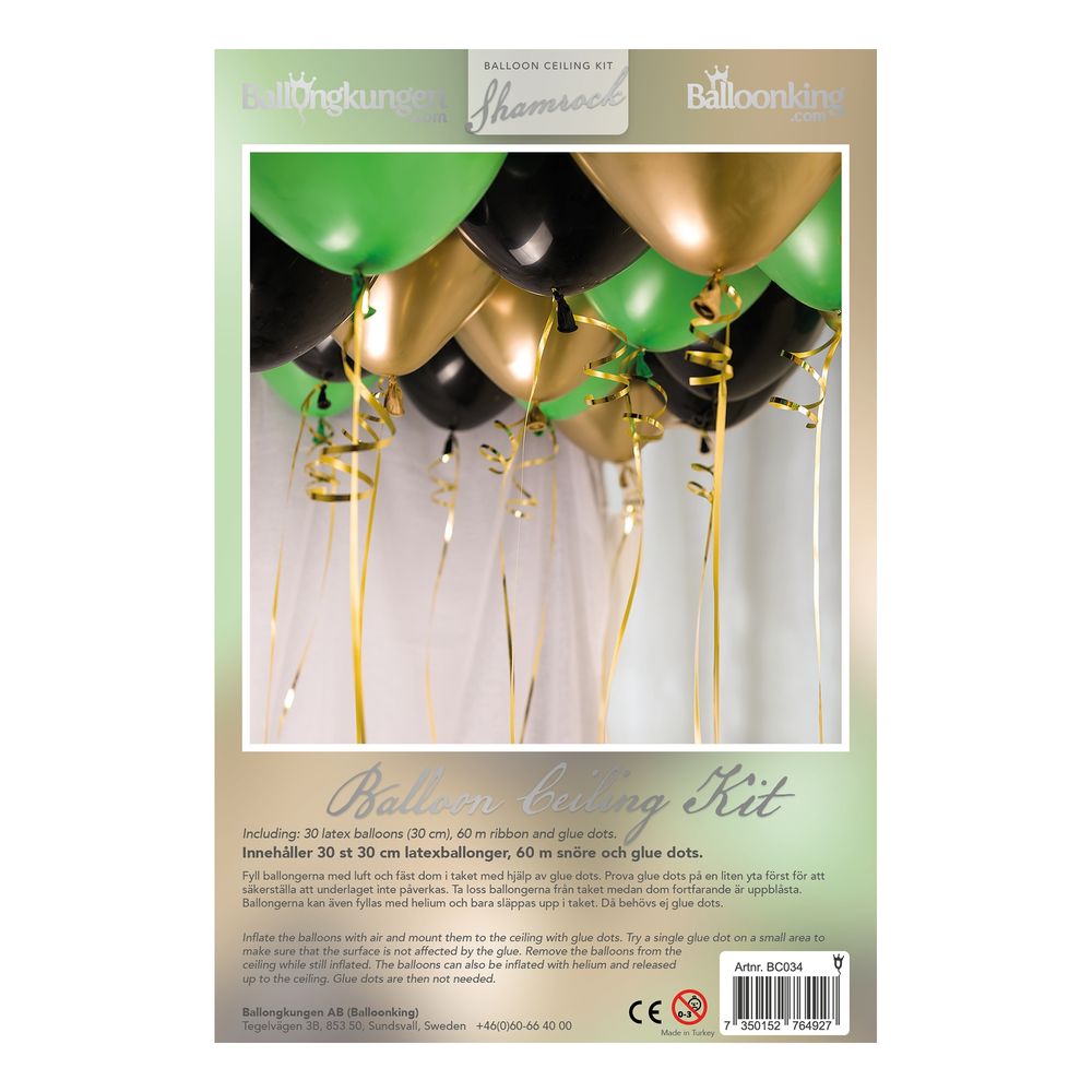 Loftballoner Shamrock