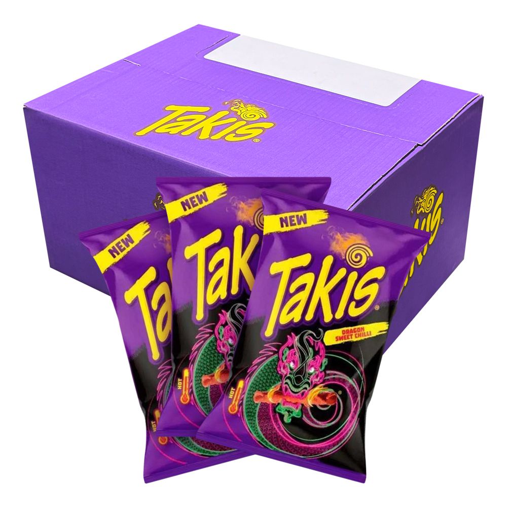 Takis Dragon Sweet Chili Storpakning