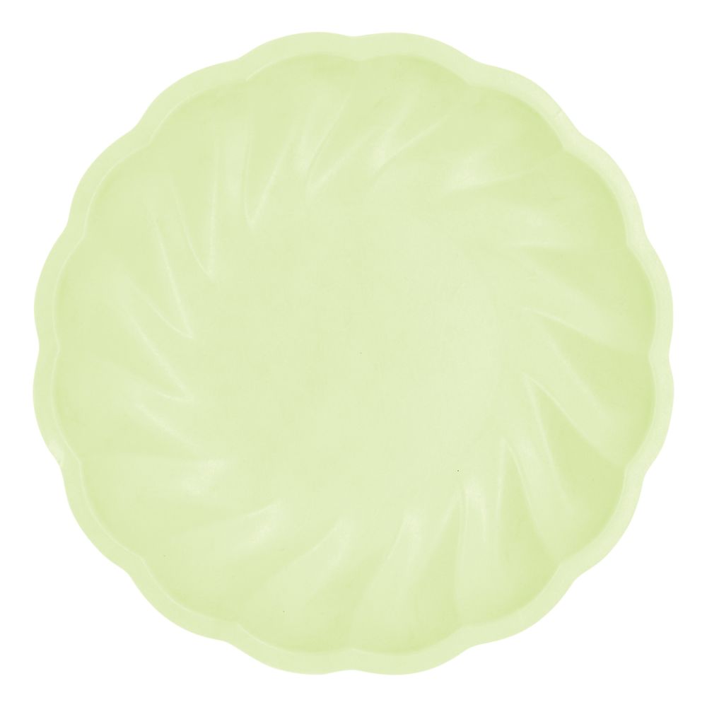 Tallerkener Runde Vert Decor Grøn