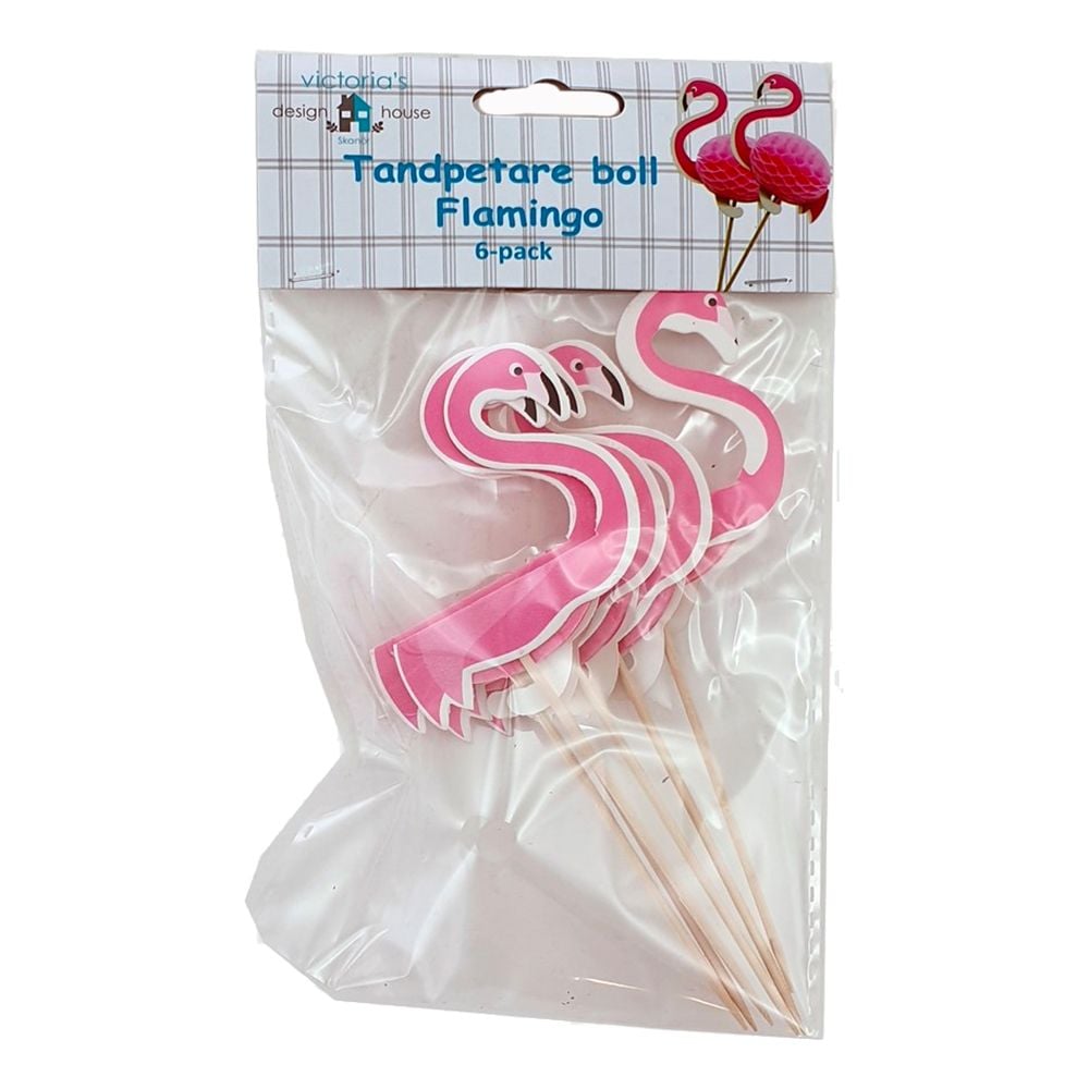 Hammastikut Flamingo Honeycomb