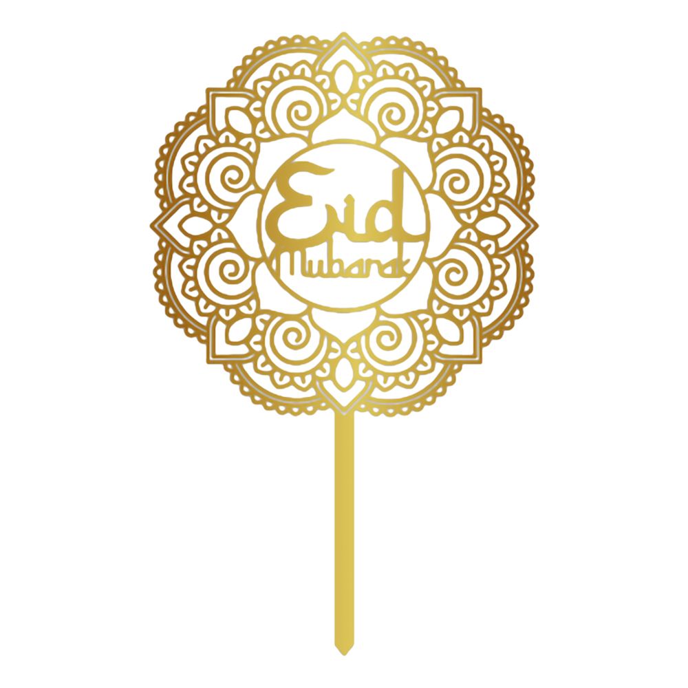 Kagedekoration Eid Mubarak