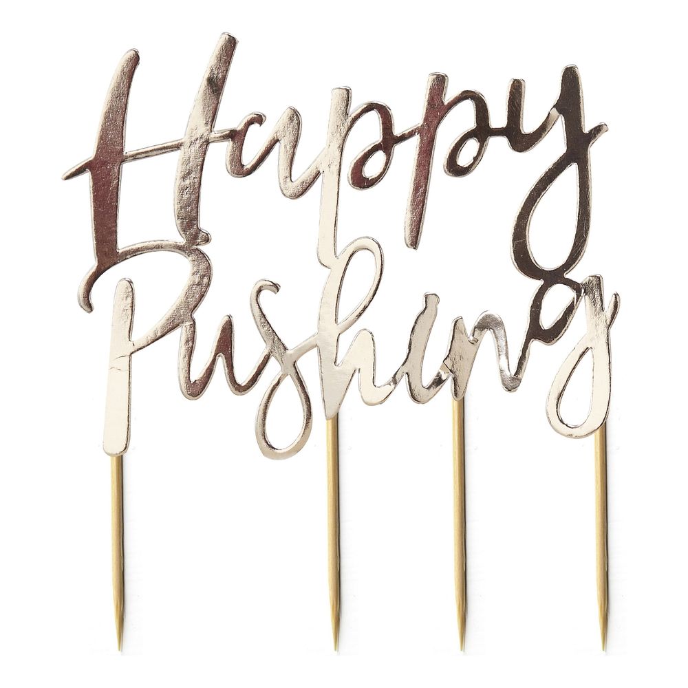 Kakedekorasjon Happy Pushing