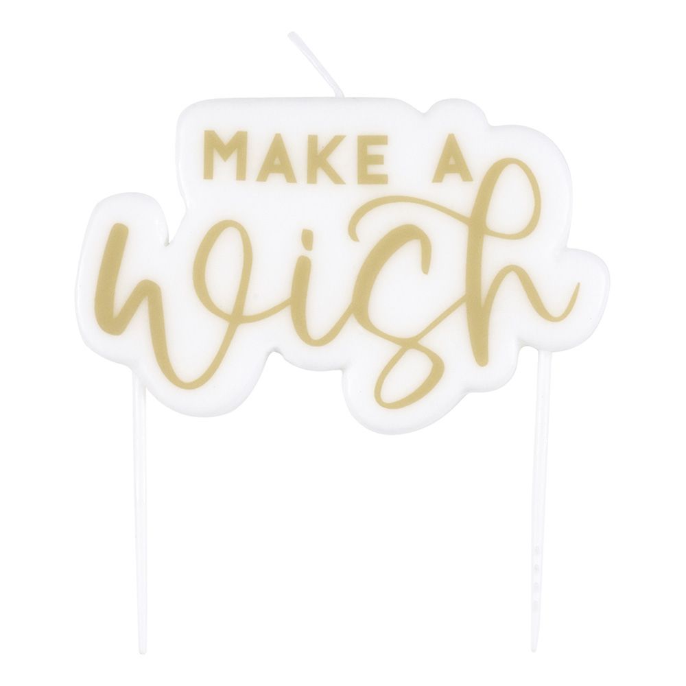 Tårtljus Make a Wish
