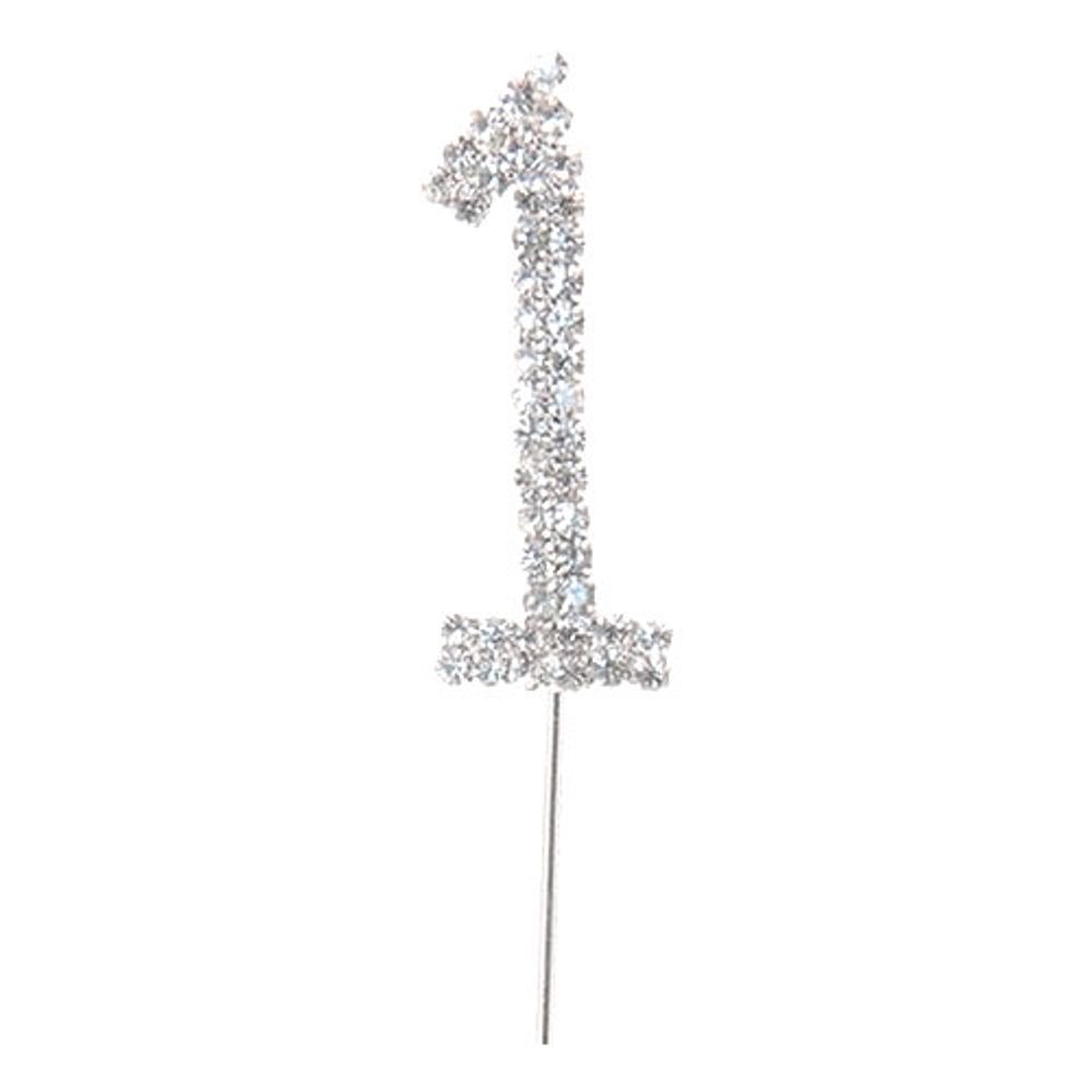 Kakedekorasjon Tall Diamant i Metall