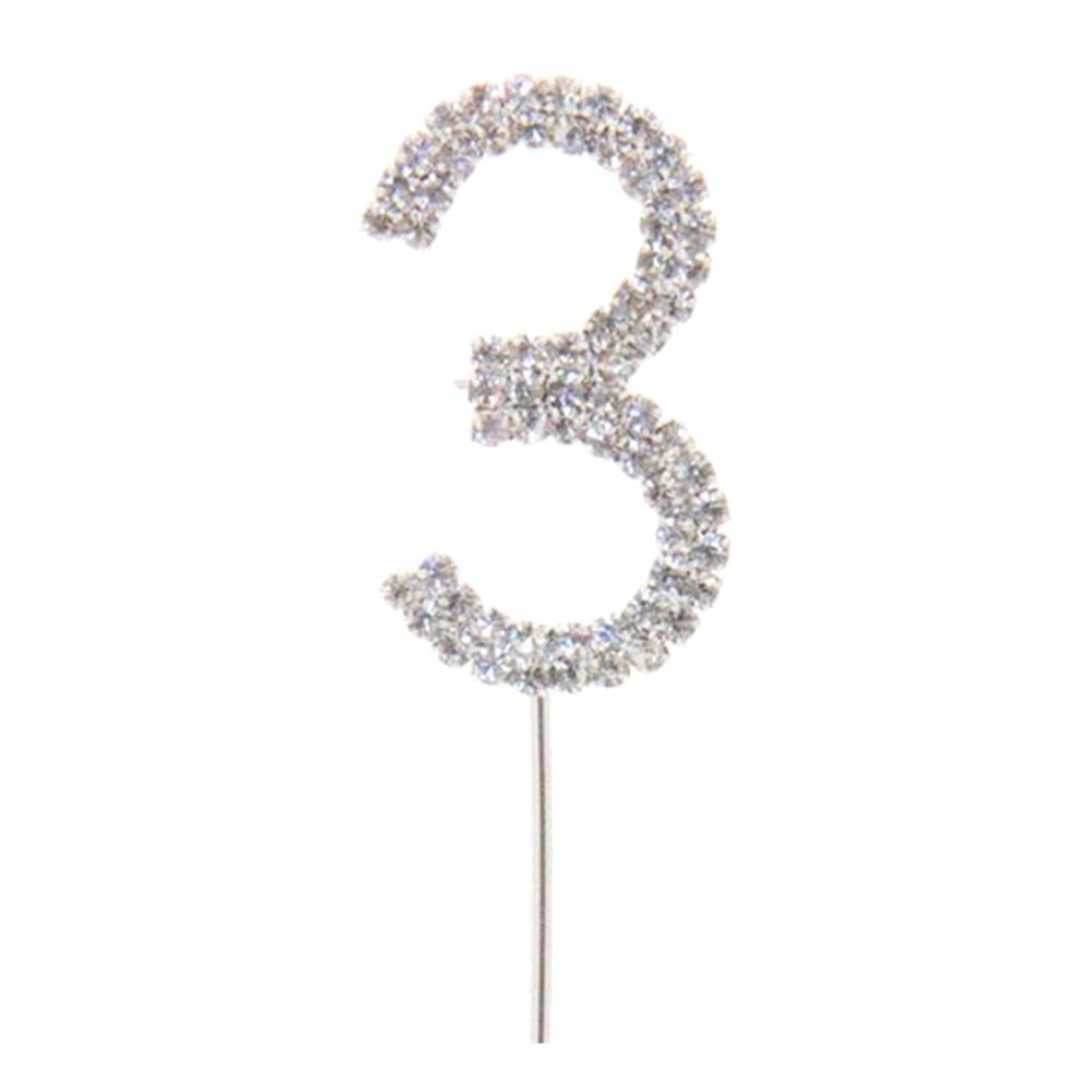 Kakedekorasjon Tall Diamant i Metall