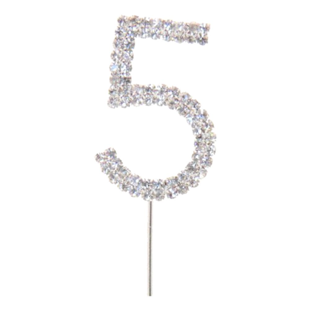 Kakedekorasjon Tall Diamant i Metall