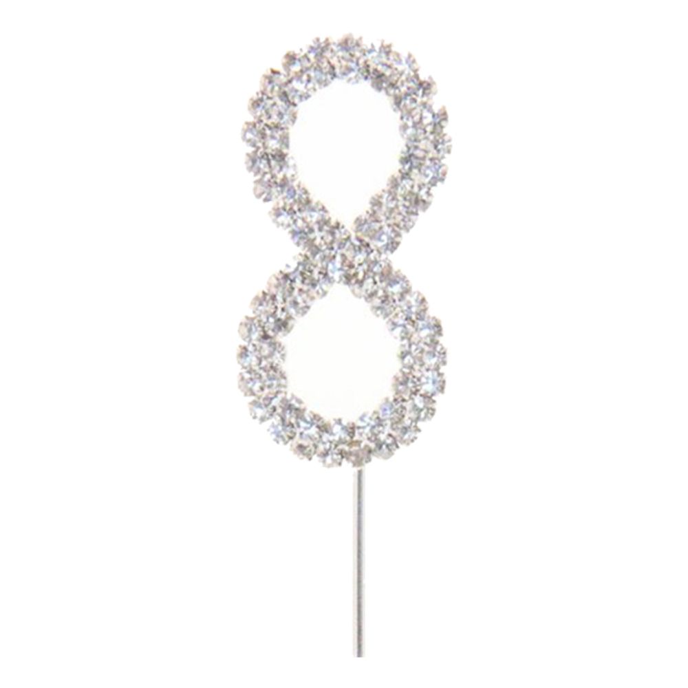 Kakedekorasjon Tall Diamant i Metall