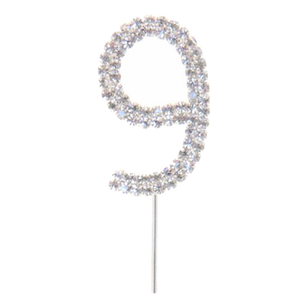 Kakedekorasjon Tall Diamant i Metall
