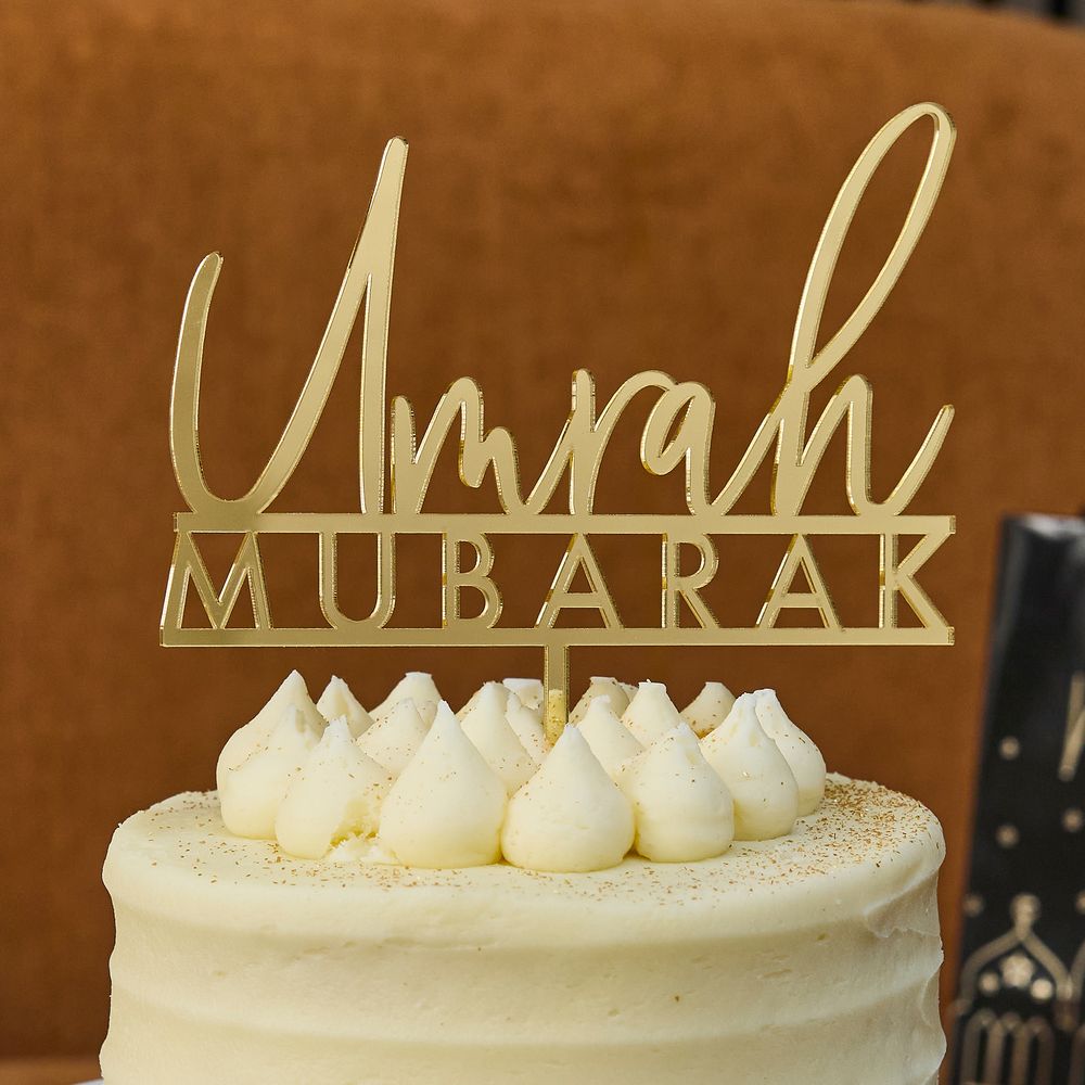 Umrah Mubarak -akryylikakkukoriste