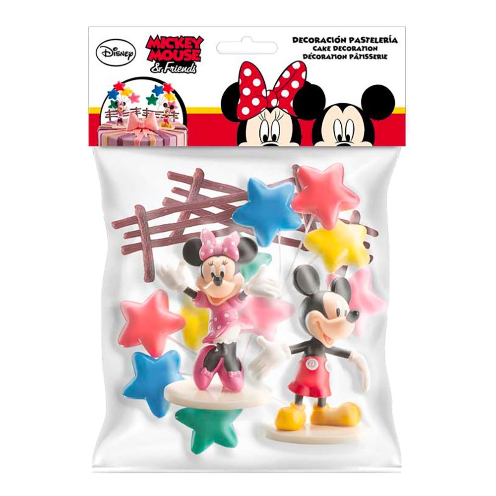 Kagedekorationer Mickey & Minnie