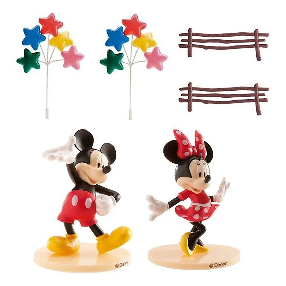 Kagedekorationer Mickey & Minnie
