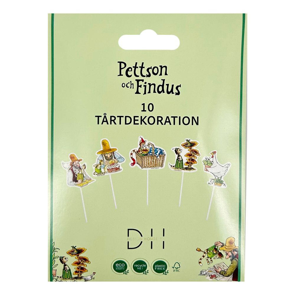 Kagedekorationer Pettson & Findus