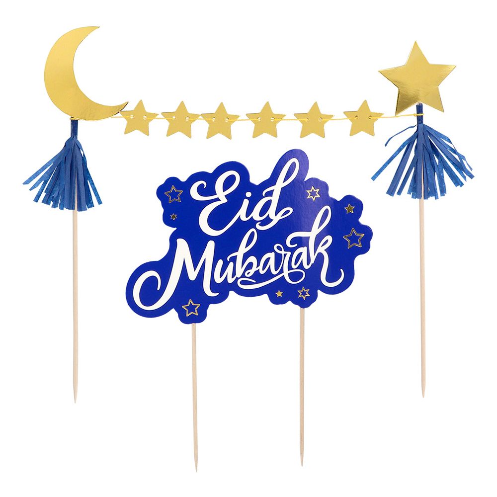 Kakun Koristelusetti Eid Mubarak