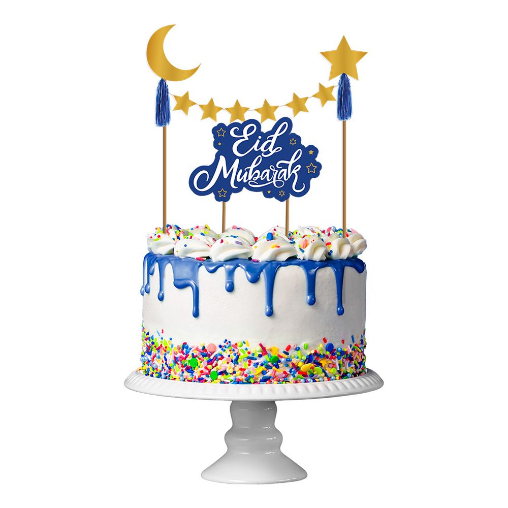 Kakun Koristelusetti Eid Mubarak