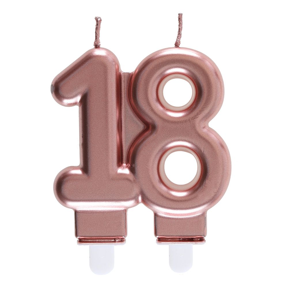 Kagelys 18 Roséguld
