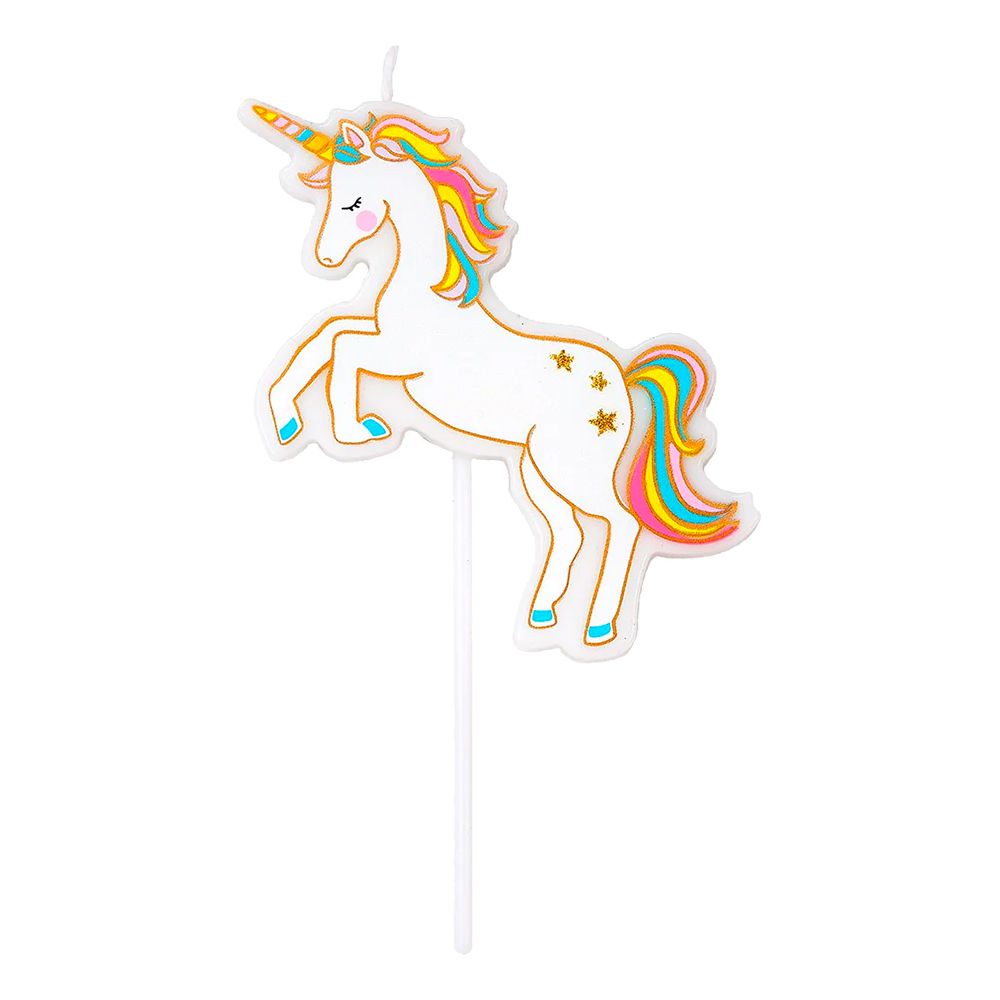 Kakkukynttilä Love Unicorns