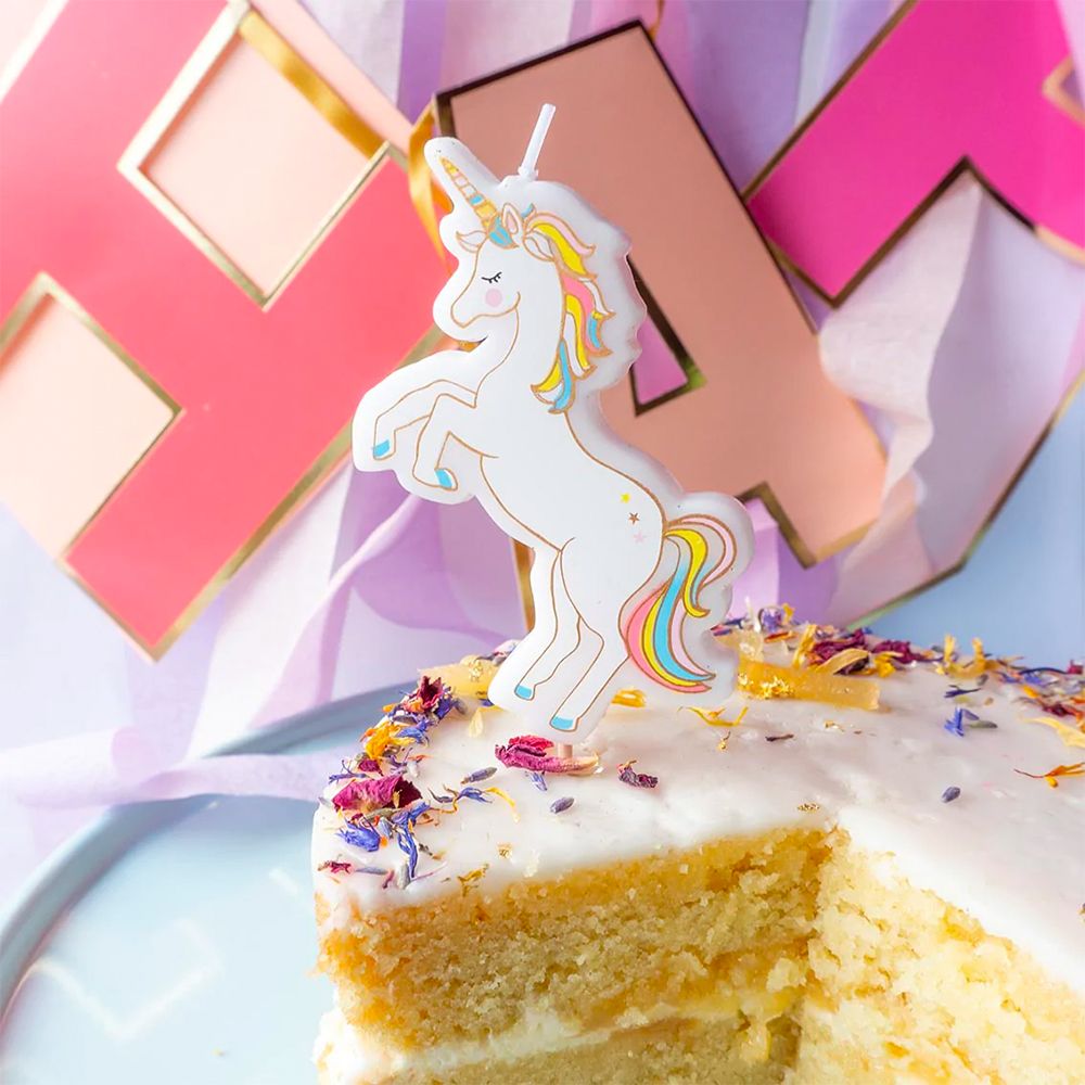 Kakkukynttilä Love Unicorns