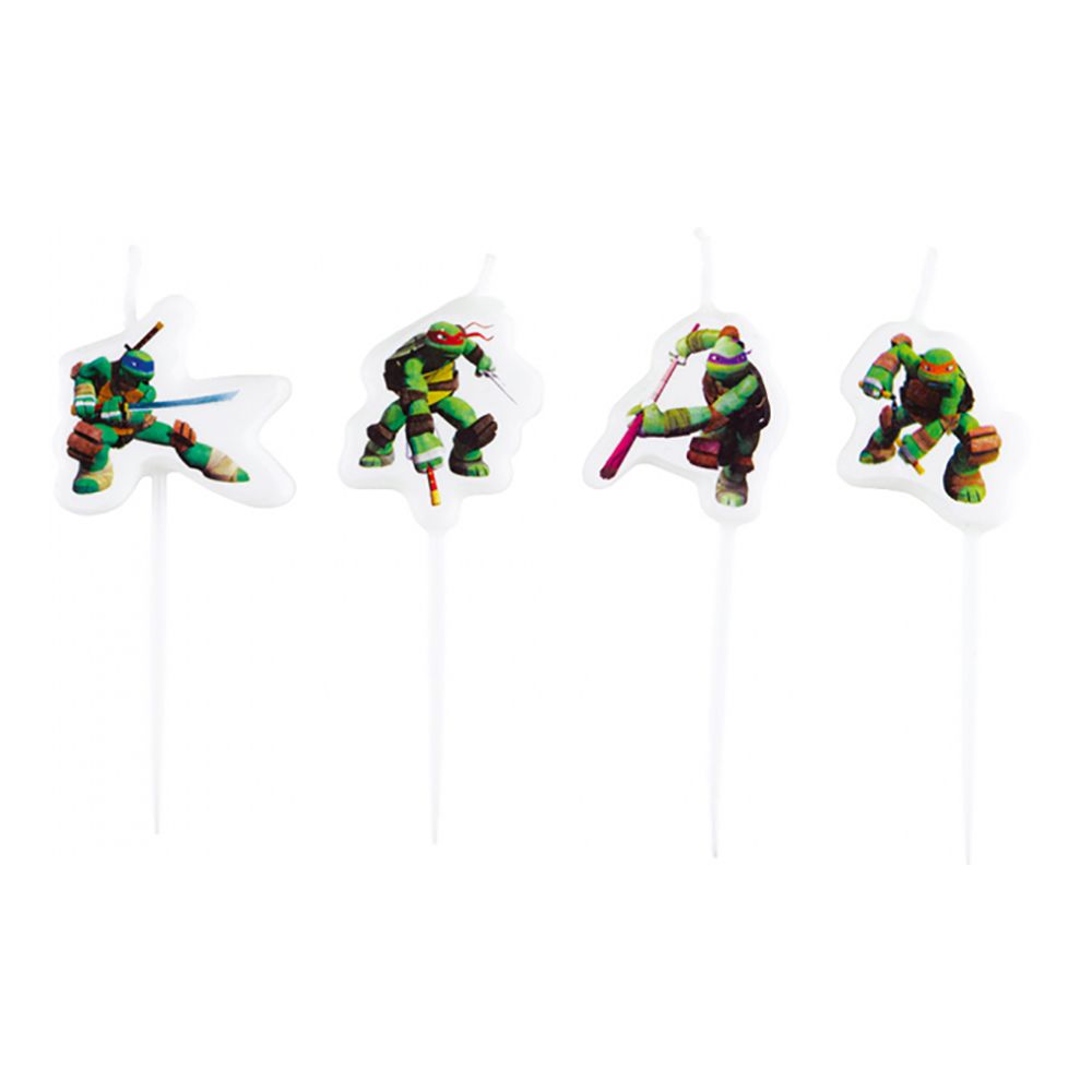 Kakkukynttilät Mini Ninja Turtles