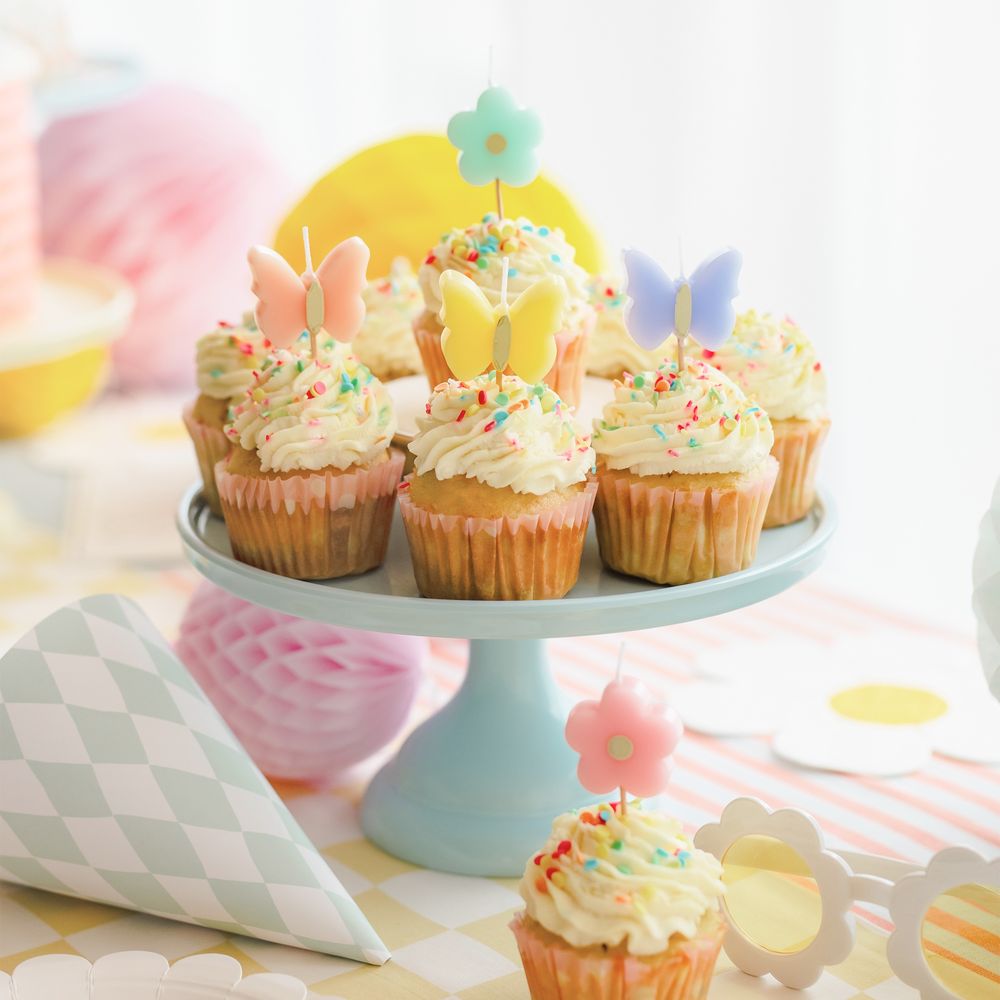 Kagelys Pastel Sommerfugle