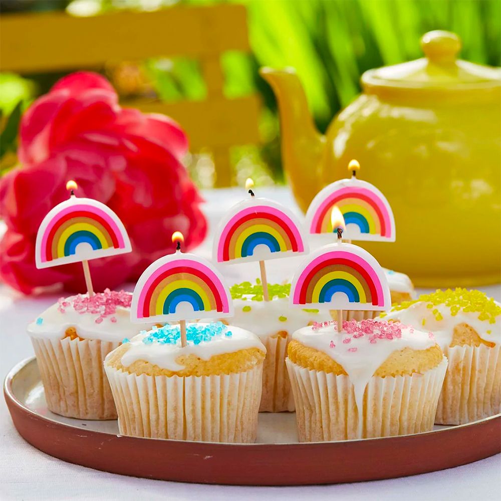 Kakkukynttilät Rainbow Brights