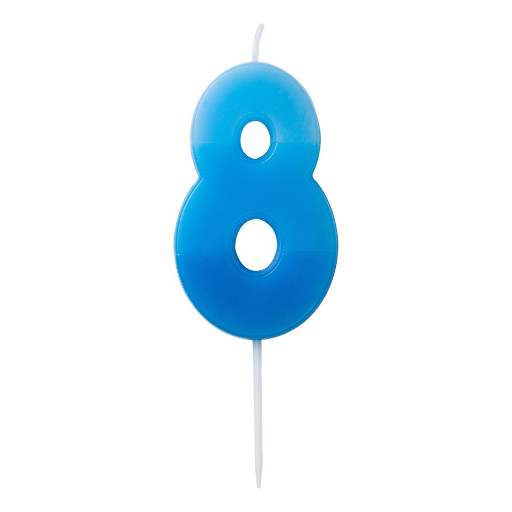 Kakkukynttilä Numero Sininen