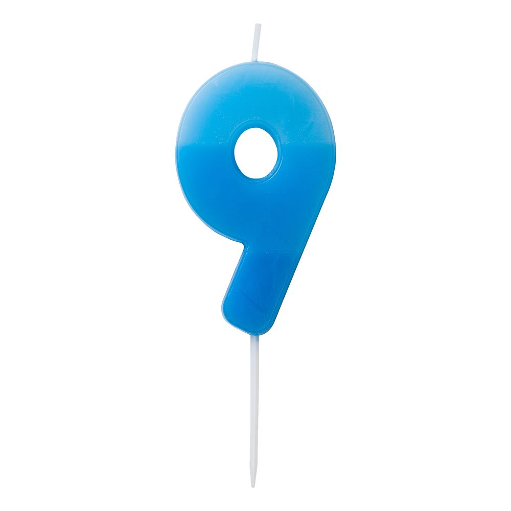 Kakkukynttilä Numero Sininen