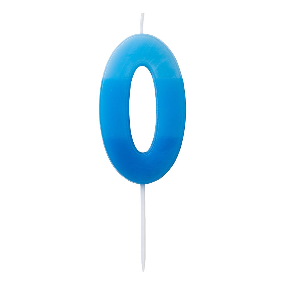 Kakkukynttilä Numero Sininen
