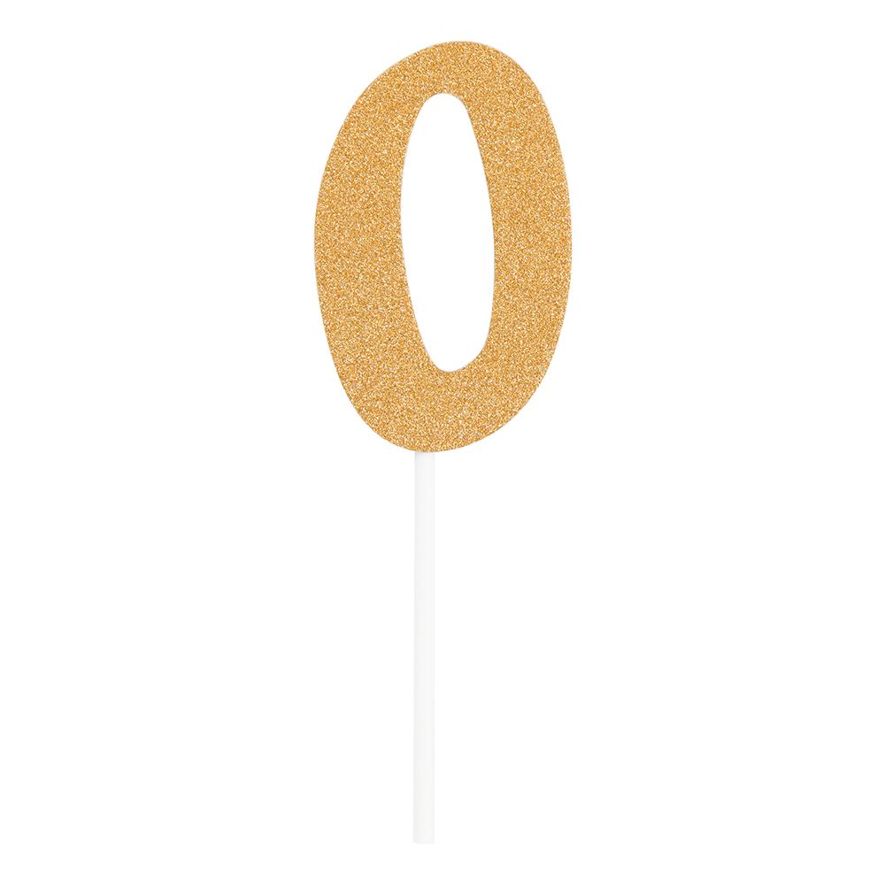 Kakkukoriste Numero Kulta Kimalle