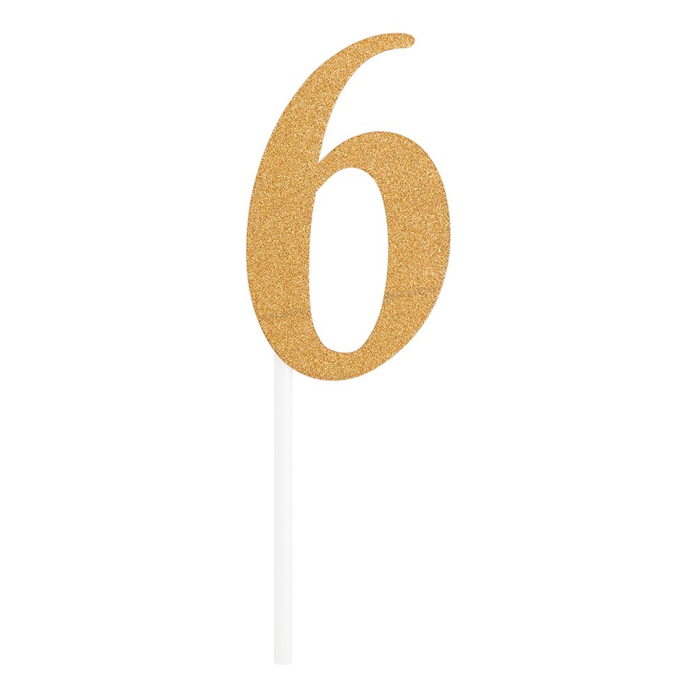 Kakkukoriste Numero Kulta Kimalle